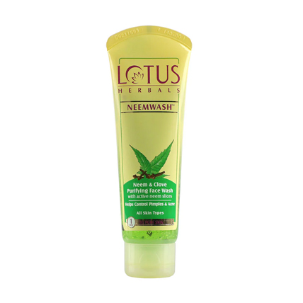 Lotus Herbals Face Wash Neem And Clove 